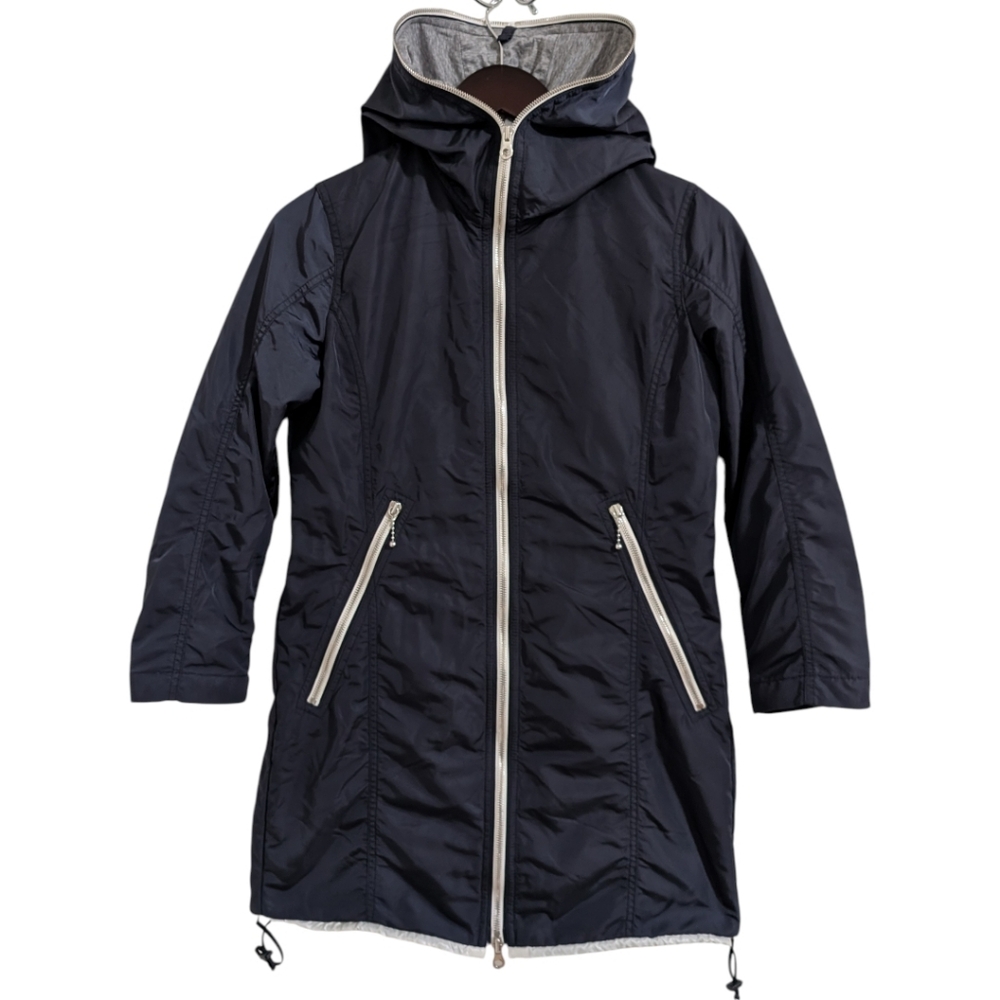 DUVETICA Navy Lightweight Down Jacket | Size 42 | Pure Goose Down